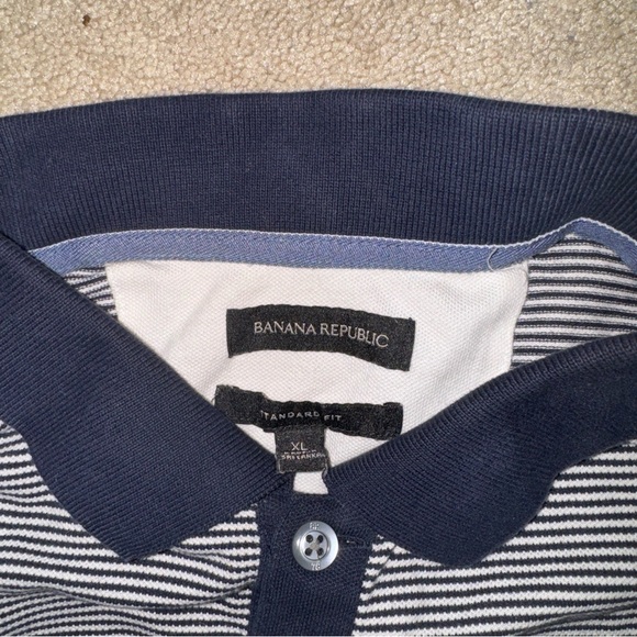 Vintage Banana Republic Mens Classic Fit Polo Shirt Size XL Lot Of 2 - Picture 2 of 4